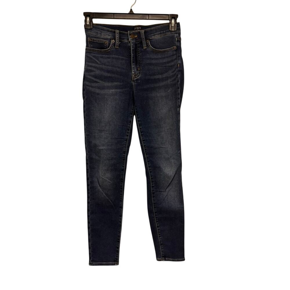 J. Crew 9" High-Rise Skinny Blue Jeans Size 26